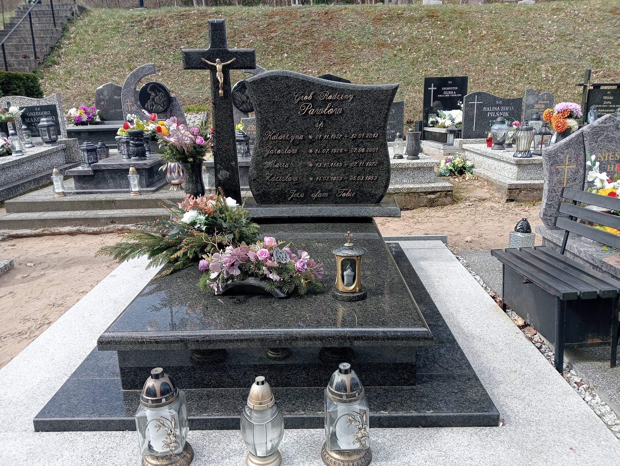 Grób Katarzyna Pawłów