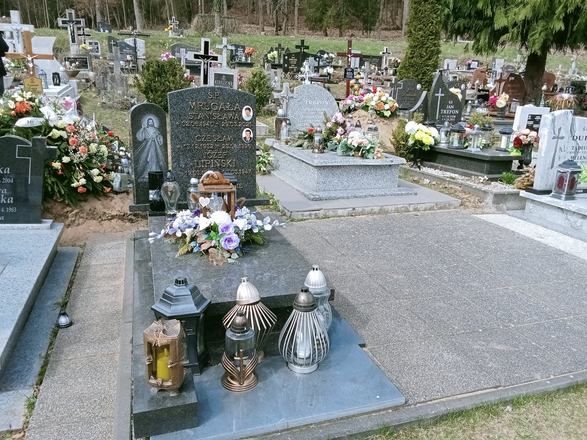 Grób Stanisława Mrugała