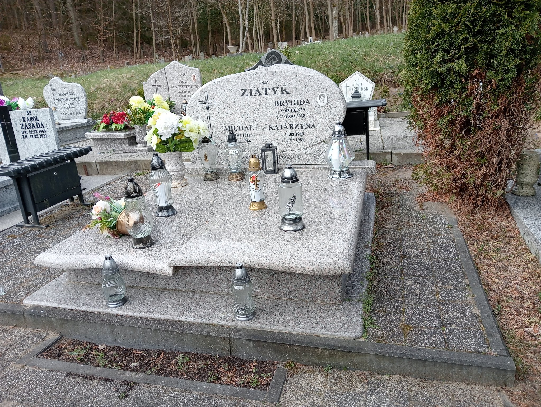 Grób Brygida Ziatyk