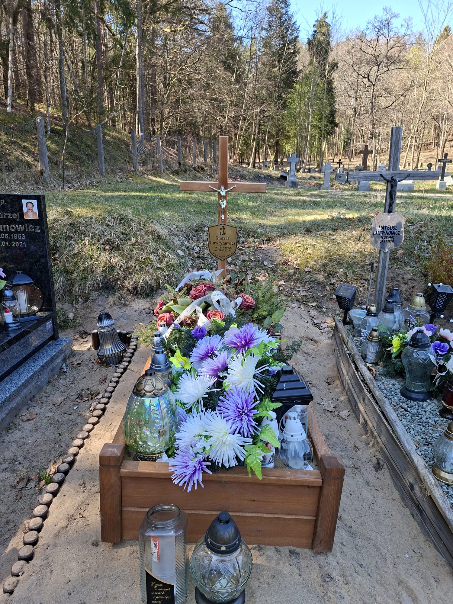 Grób Grażyna Ławrynowicz