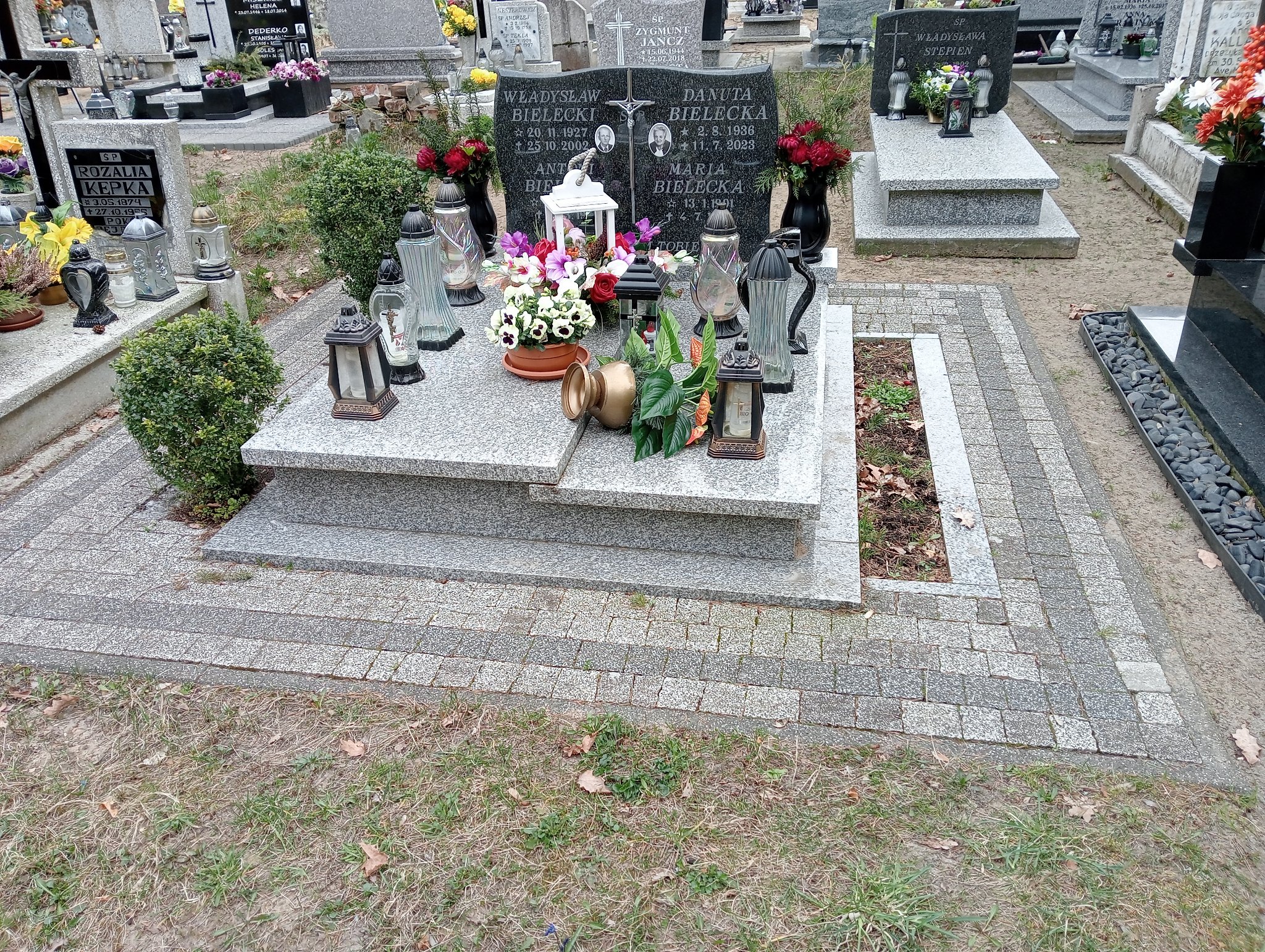 Grób Maria Bielecka