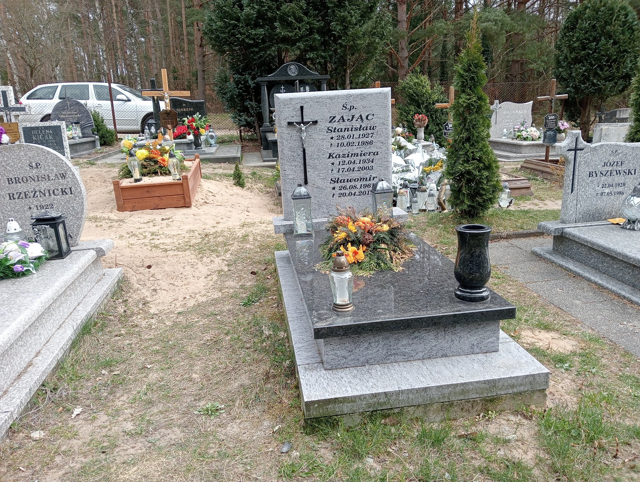 Grób Kazimiera Zając