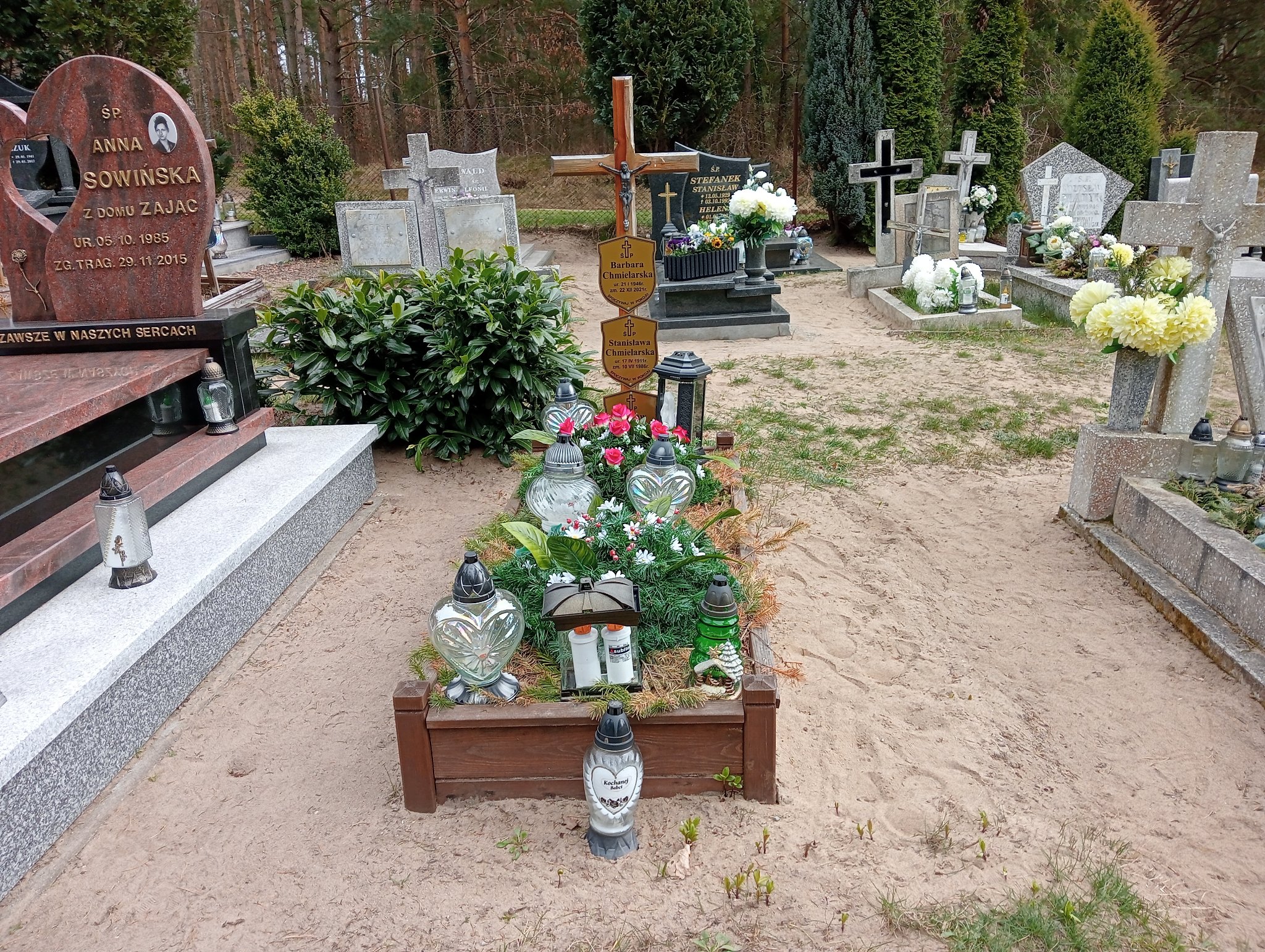 Grób Stanisława Chmielarska