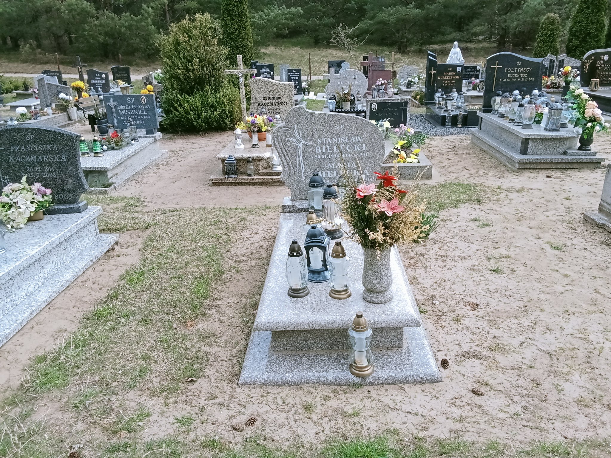 Grób Maria Bielecka